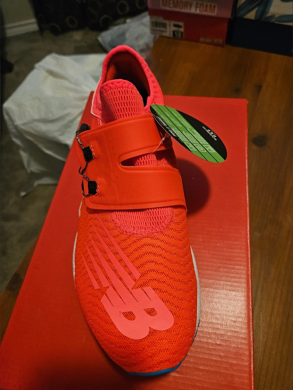 New Balance BOA Running Shoes Bright Orange | Women’s 10 Wide | NEW